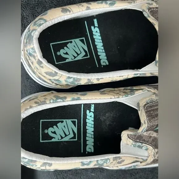 Vans x Horror The Shining Slip-On Shoes Men's 4 Women's 5.5 RARE - Picture 9 of 10